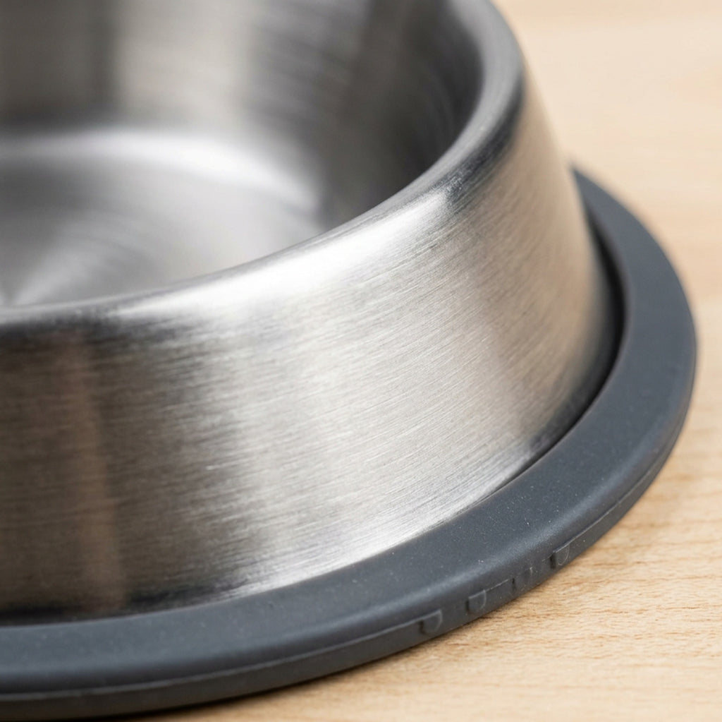 Cozao Stainless Steel Pet Bowl Silicone Base 24 oz